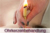 Ohrkerzenbehandlung